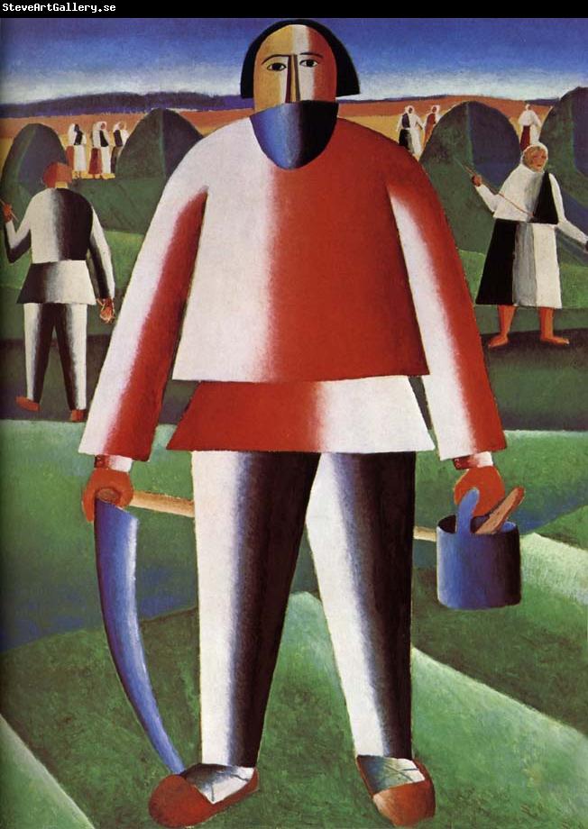 Kasimir Malevich Cut Grazing-s People